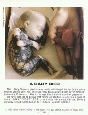 Ein Baby starb.